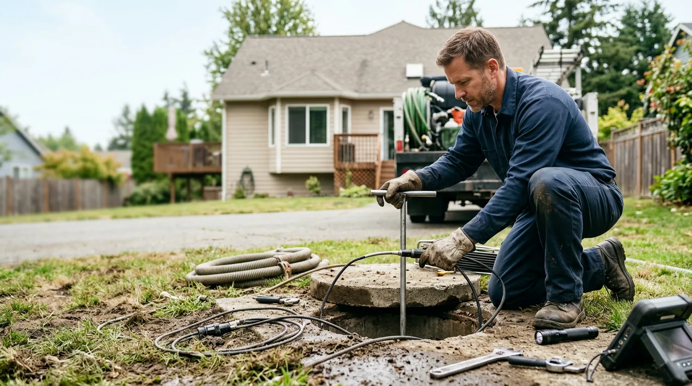 Septic Tank Pumping in East Wilton, ME